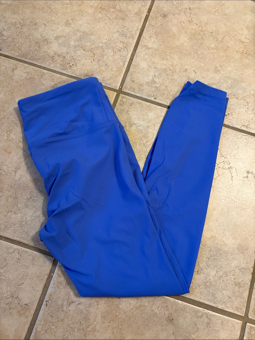Avia Cobalt Ribbed Performance Leggings